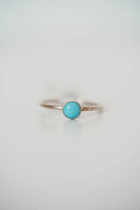 Collins Ring | 6 mm | Turquoise - FINAL SALE
