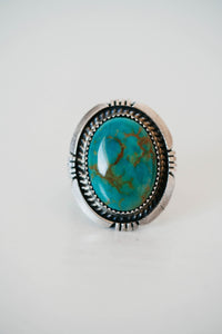 Bre Ring | Green Turquoise - FINAL SALE