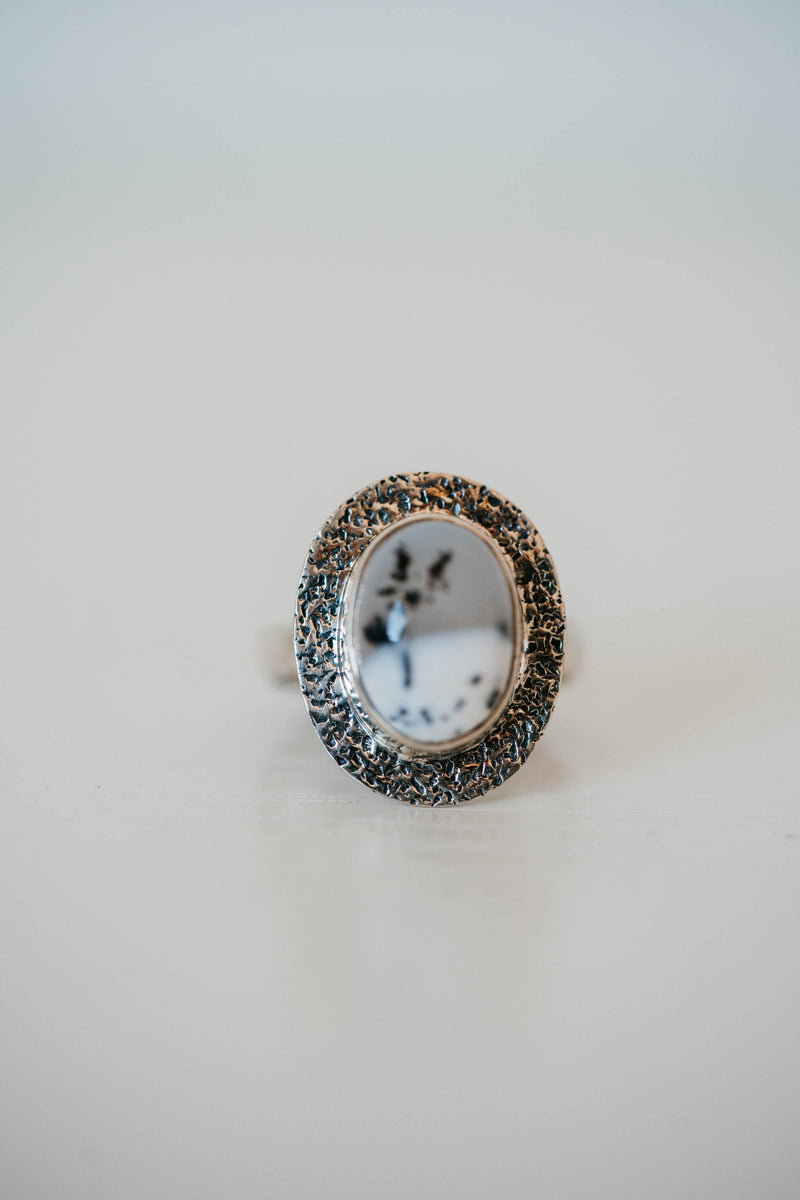 Camille Ring | Dendritic Opal