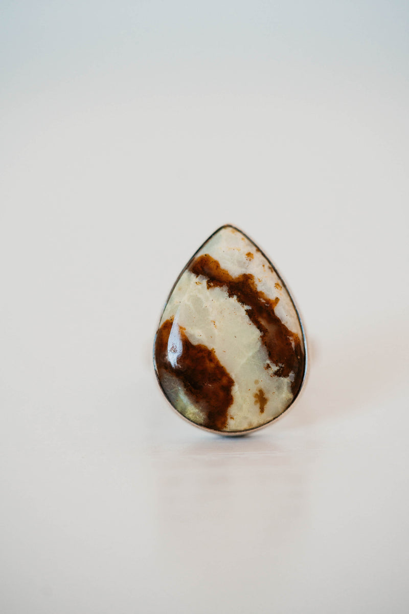 Kesha Ring | #2 | Lemon Chrysoprase