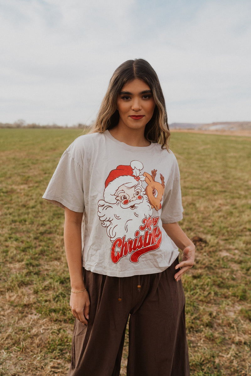 Santa + Rudolph T-Shirt