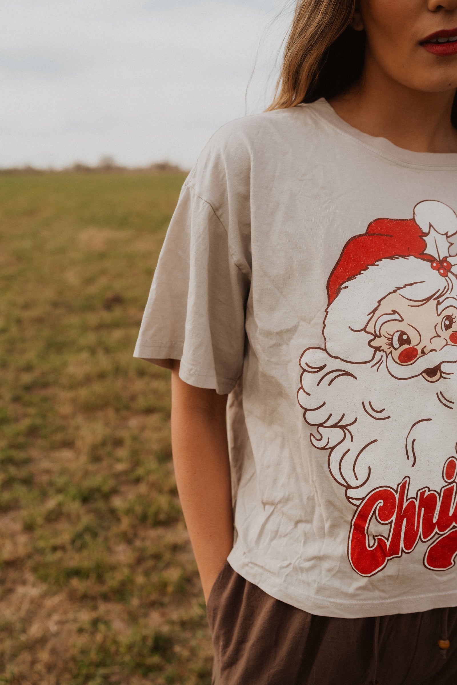 Santa + Rudolph T-Shirt