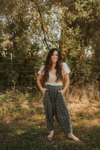 Mariel Plaid Pants