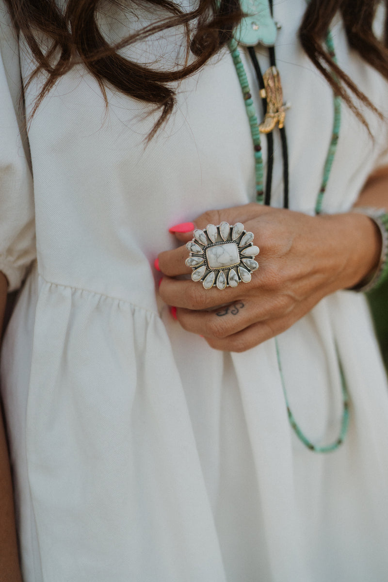 Scout Ring | Howlite