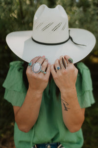 Nomi Ring | Chrysoprase