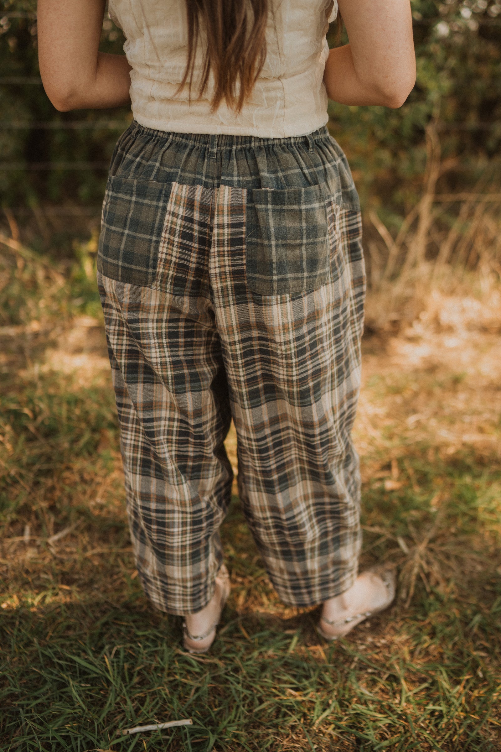 Mariel Plaid Pants