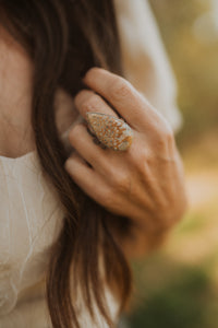 Ginger Ring | Deer Fawn Jasper