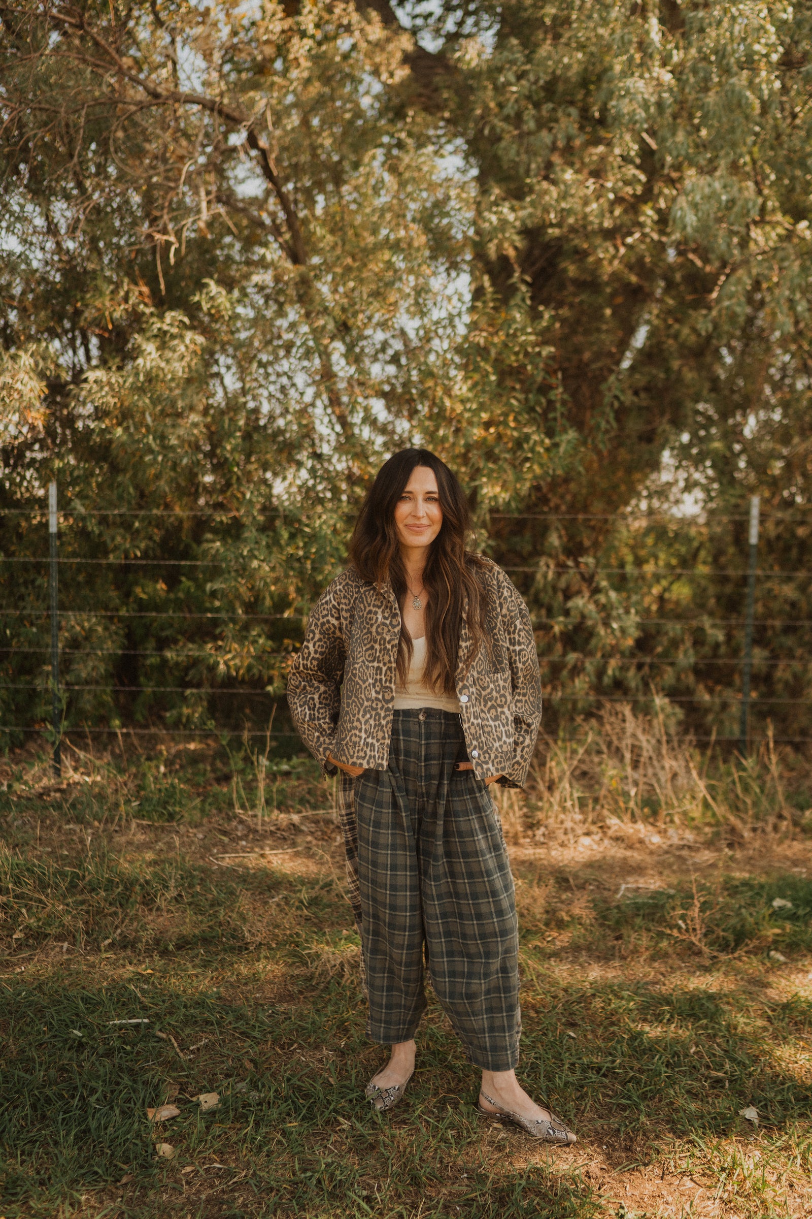 Mariel Plaid Pants