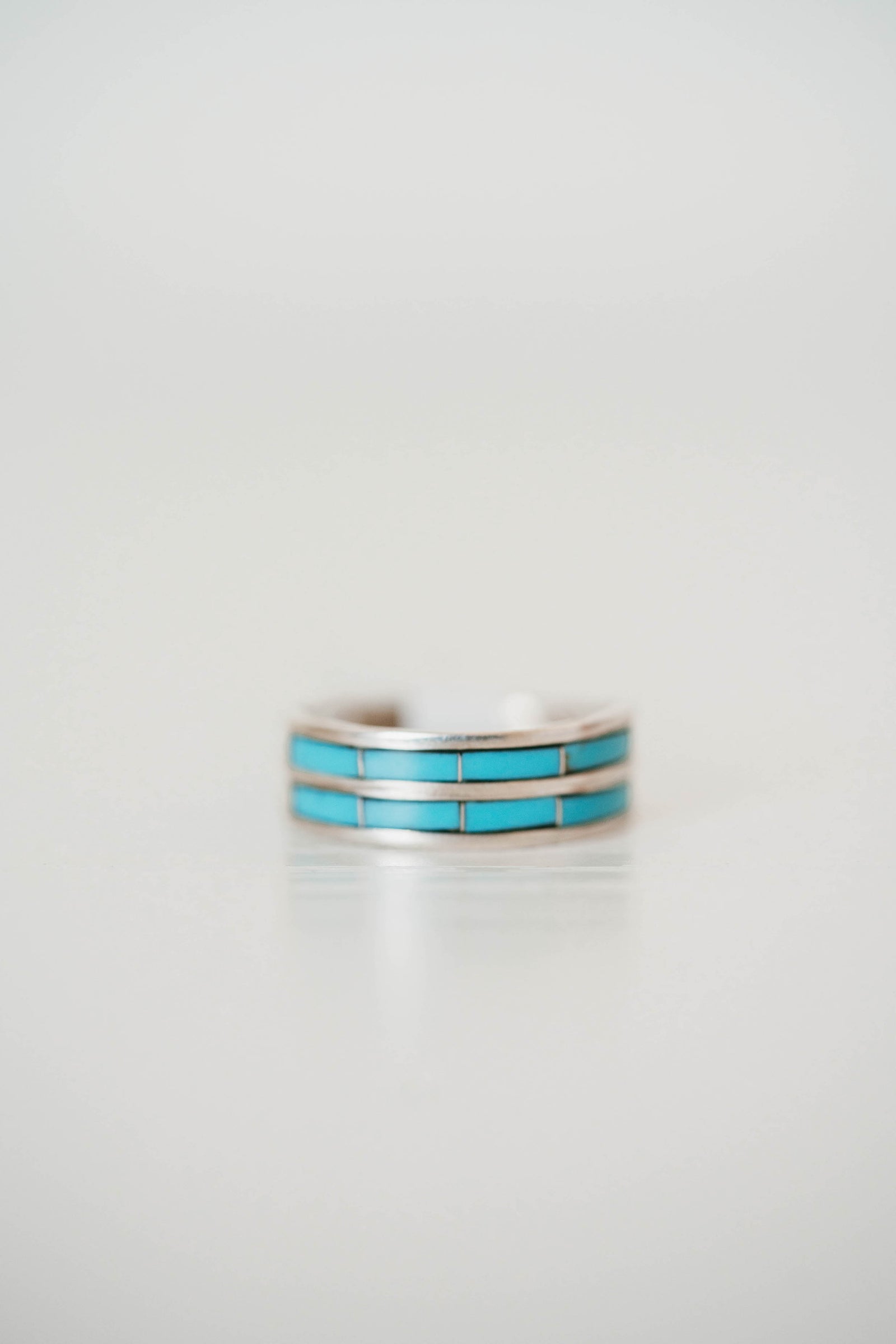 2 Bar Ring | Turquoise- FINAL SALE