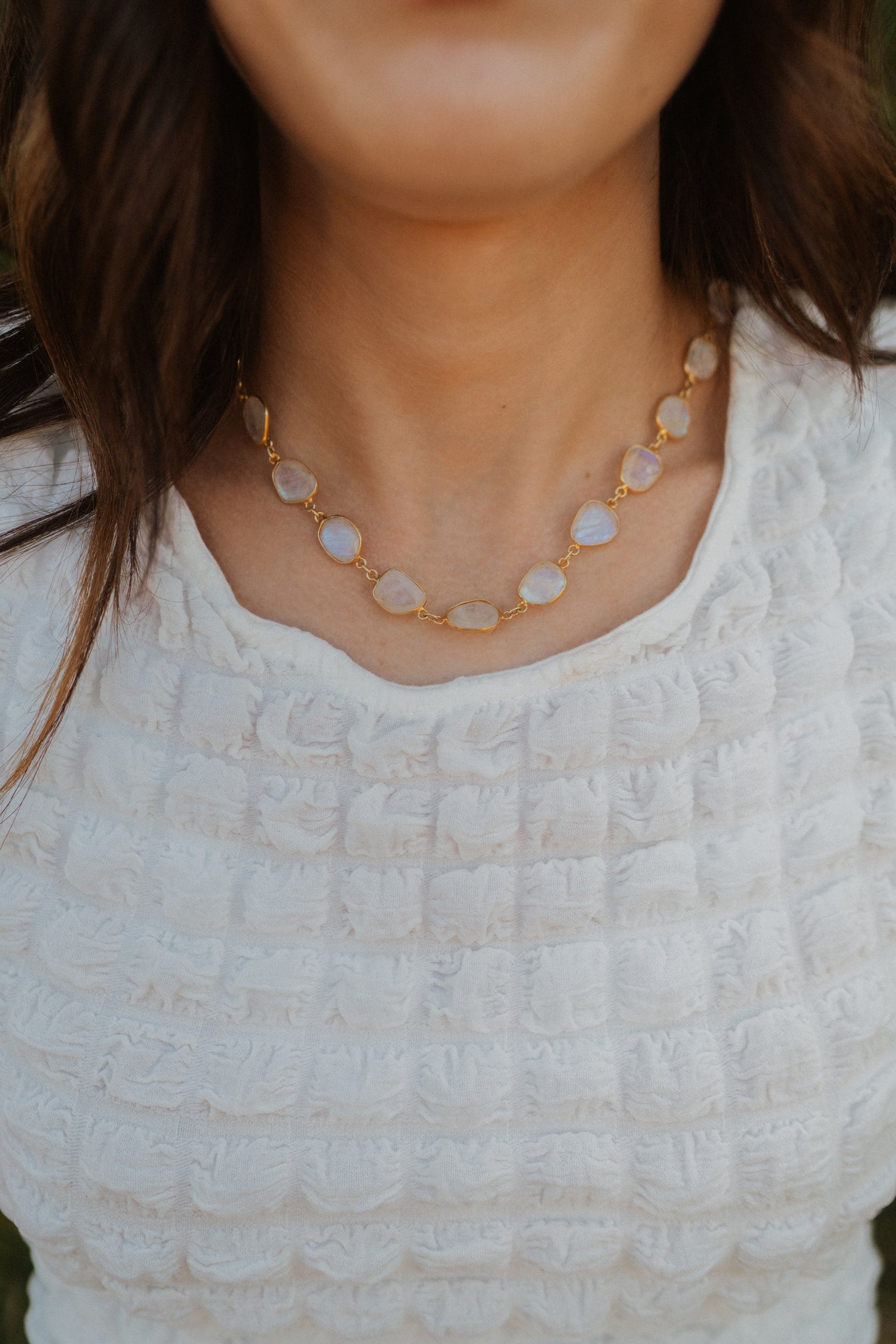 Lynnette Necklace | Moonstone