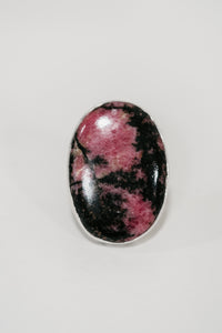 Cosma Ring | Pink Rhodonite