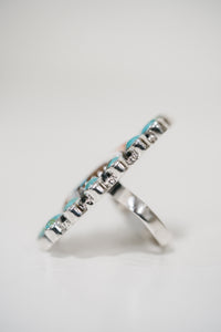 Callie Ring | Turquoise + Spiny Turquoise