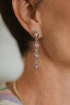 Shelly Earrings | Pink Petalite