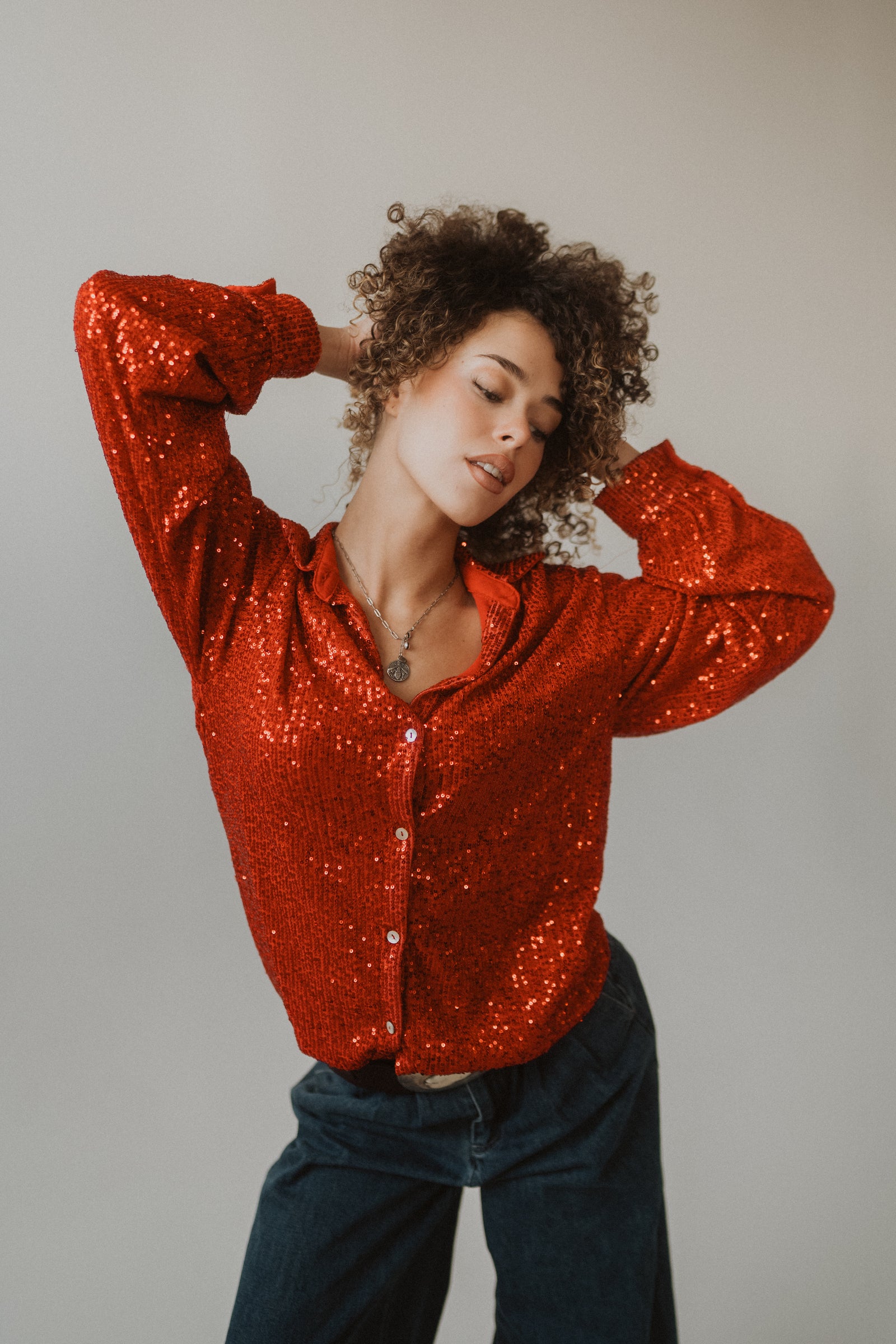 Riveting Red Top | Extended Sizing