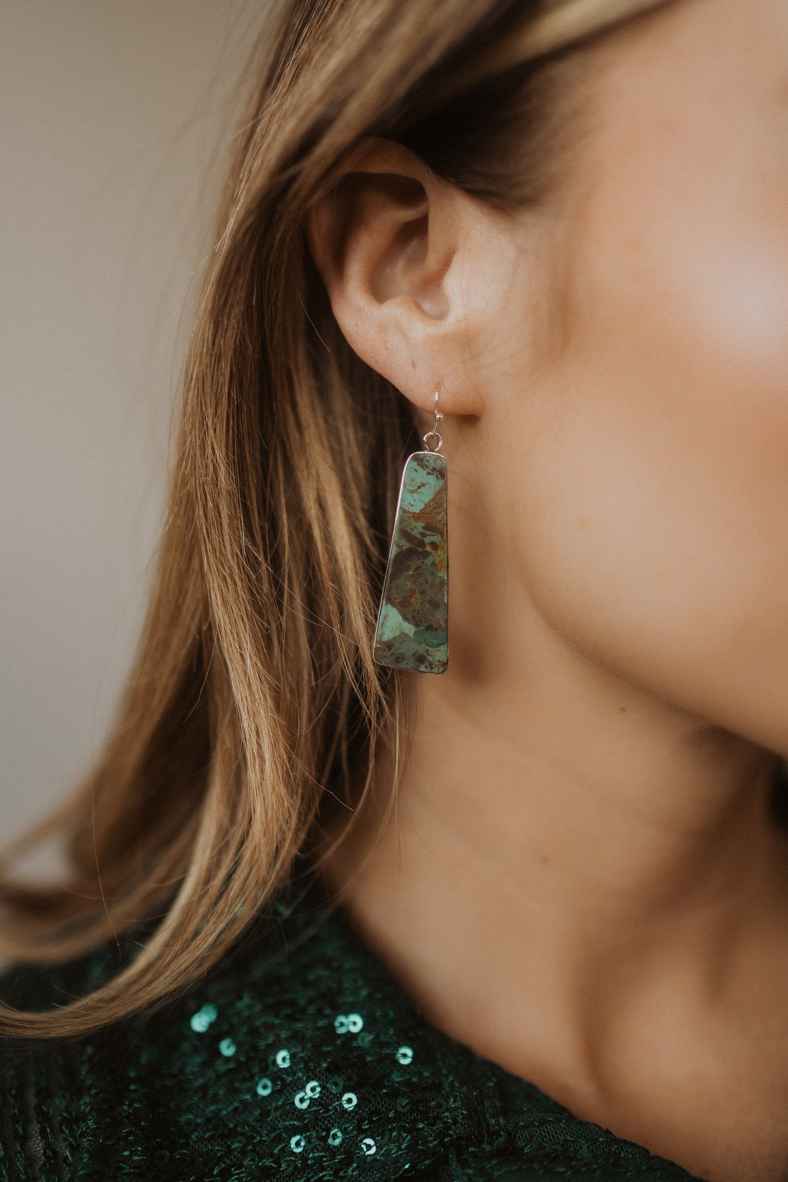 Alba Earrings | Turquoise