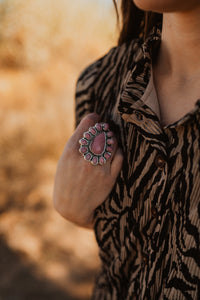 Chad Ring | Pink Rhodonite