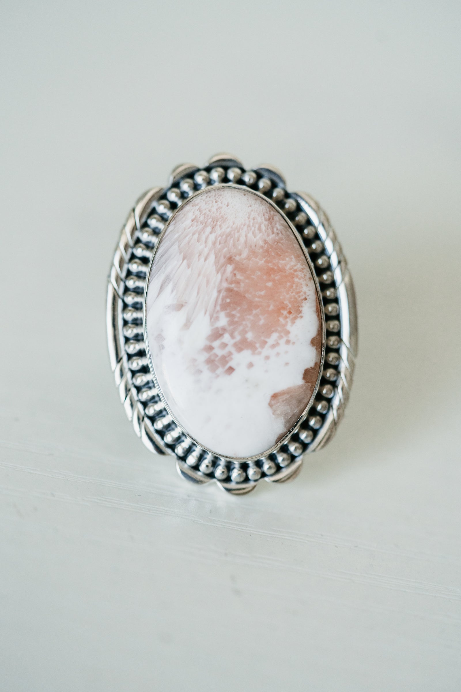 Bristol Ring | Pink Scolecite