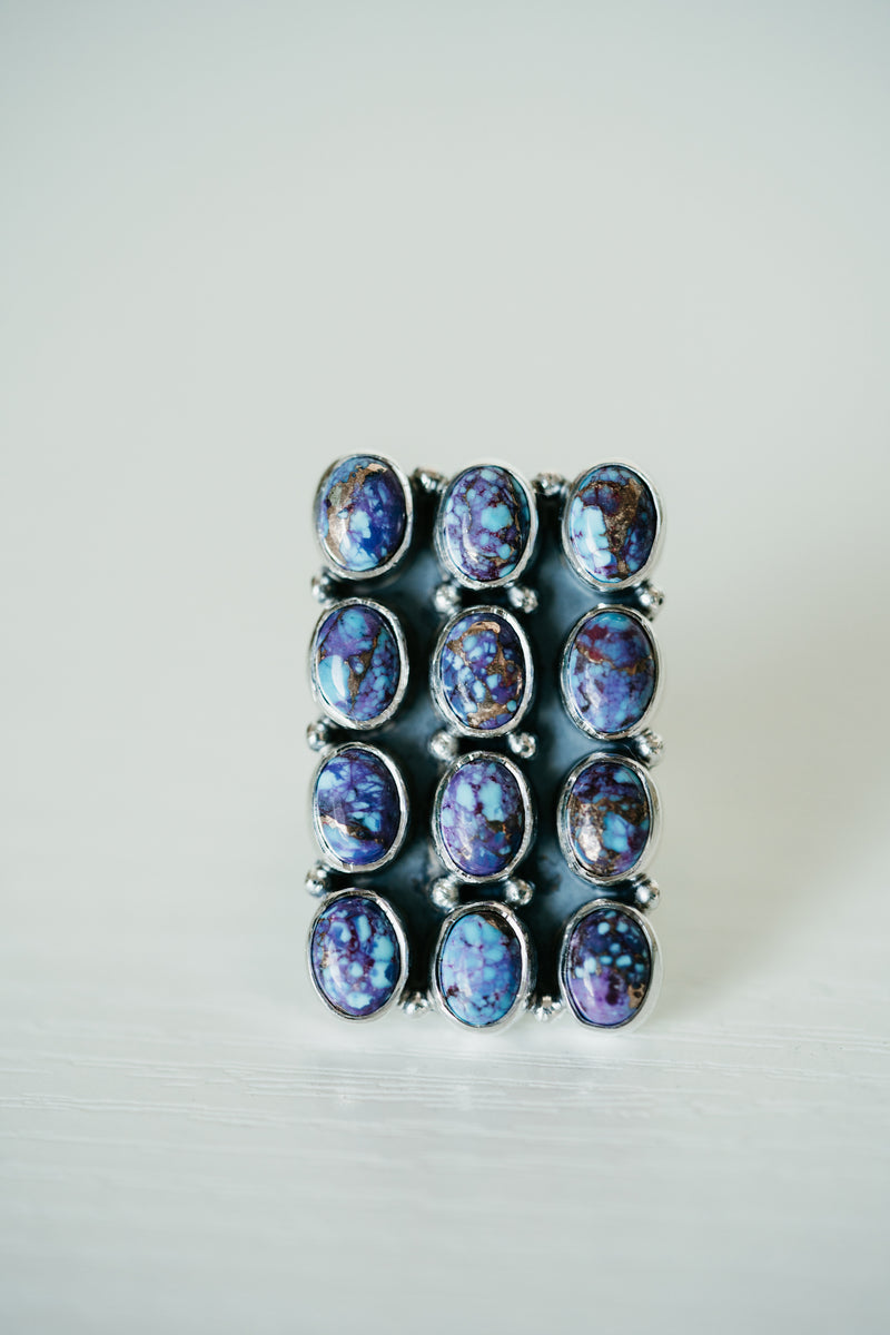 Aiko Ring | Purple Spiny Turquoise