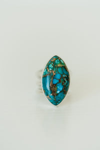 Darian Ring | Blue Copper Turquoise