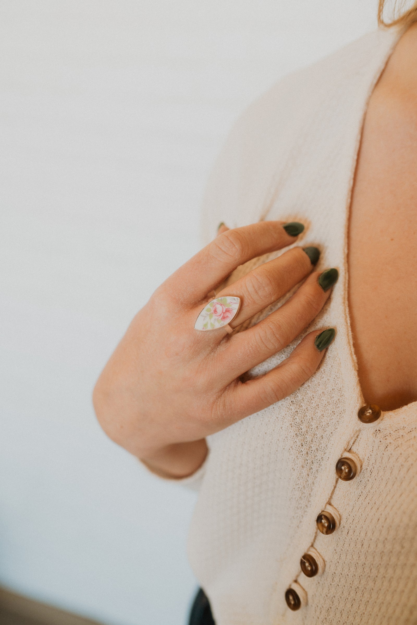 Small Flowers Ring