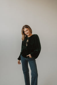 Sarai Velvet Top