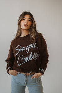 See You Cowboy Sweater