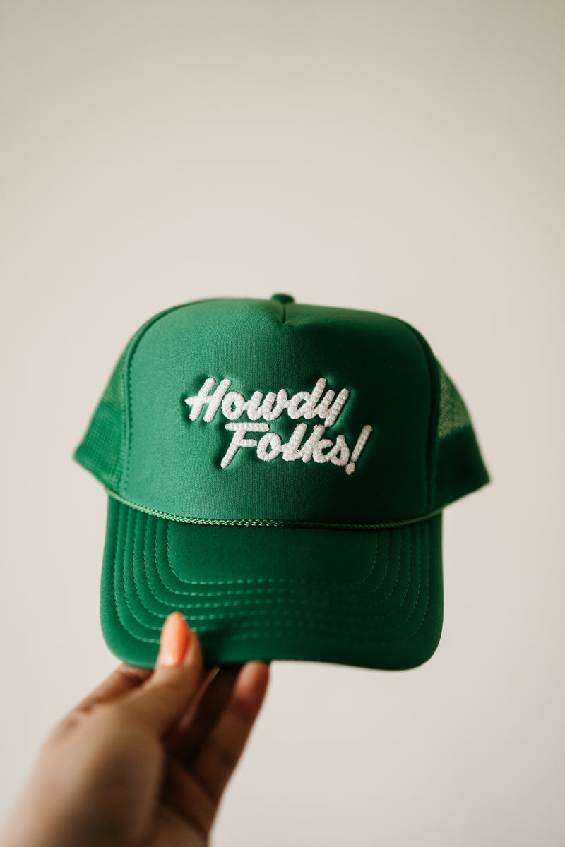 Howdy Folks Trucker Hat