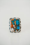 Xenia Ring | Spiny Oyster Turquoise