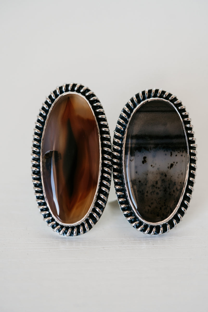Blaze Ring | Montana Agate - FINAL SALE