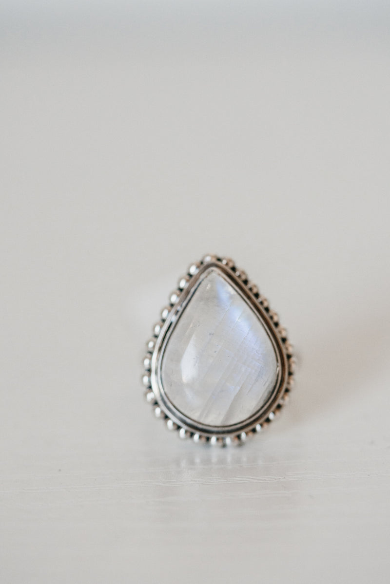 Yang Ring | Moonstone - FINAL SALE
