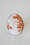 Large Shawn Ring | Pink Scolecite