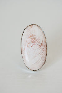 Large Shawn Ring | Pink Scolecite