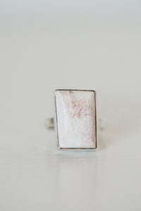 Small Shawn Ring | Pink Scolecite - FINAL SALE