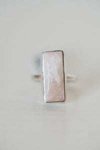 Small Shawn Ring | Pink Scolecite - FINAL SALE