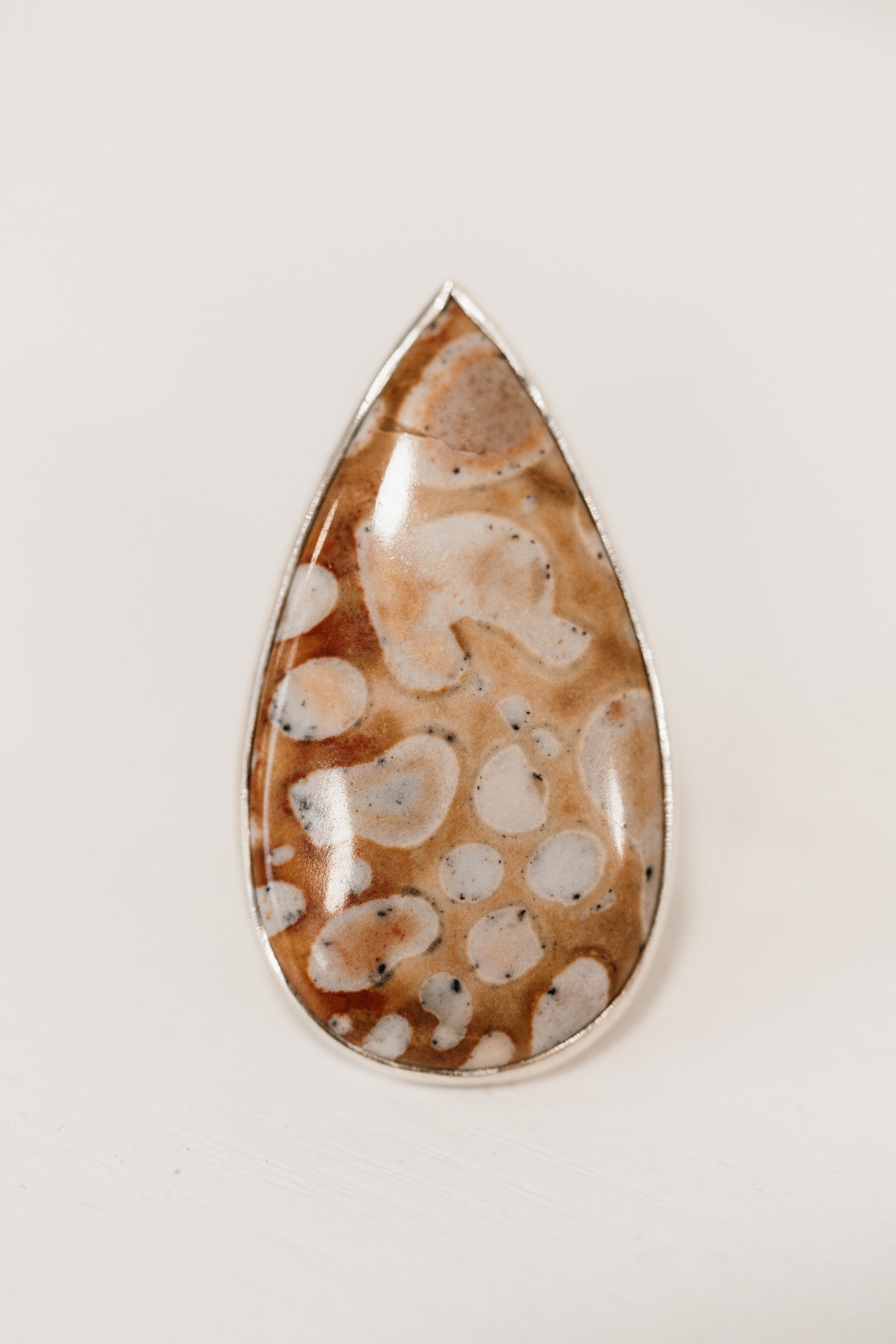 Ginger Ring | Deer Fawn Jasper