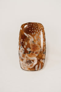 Ginger Ring | Deer Fawn Jasper