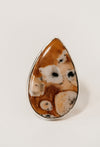 Ginger Ring | Deer Fawn Jasper