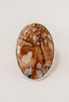 Ginger Ring | Deer Fawn Jasper