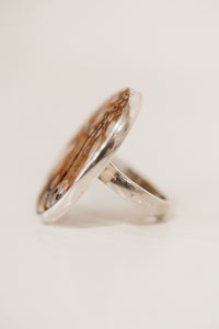 Ginger Ring | Deer Fawn Jasper