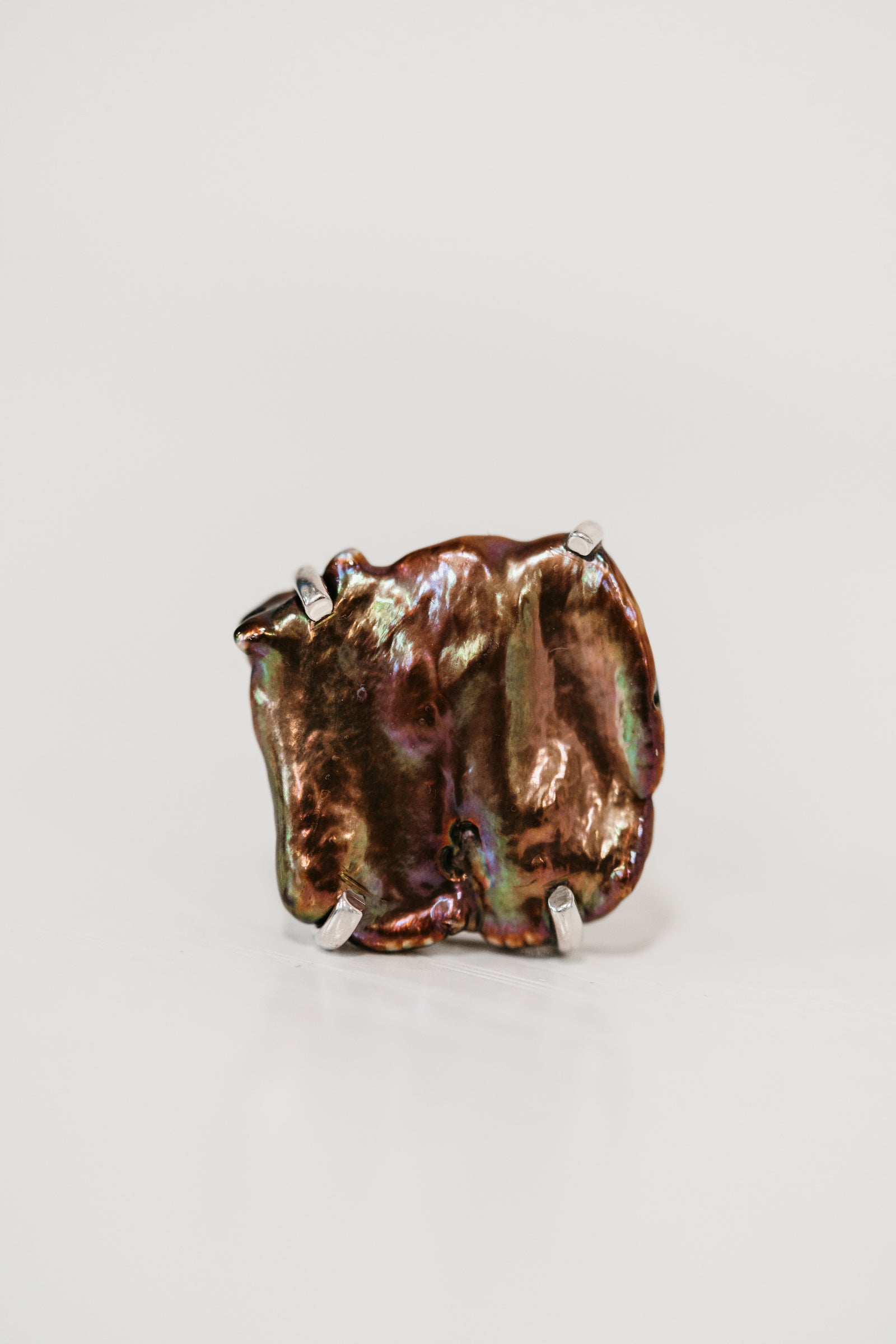 Crystelle Ring | Chocolate Pearl