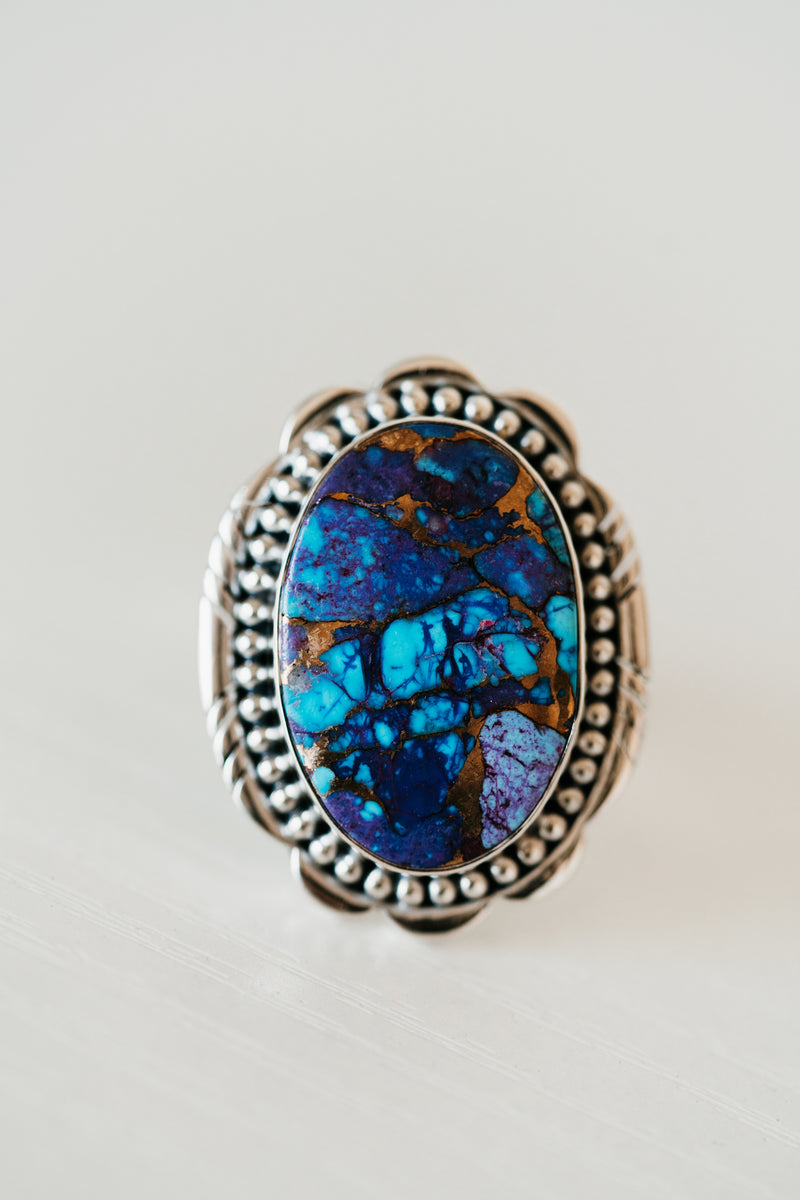 Bristol Ring | Purple Turquoise