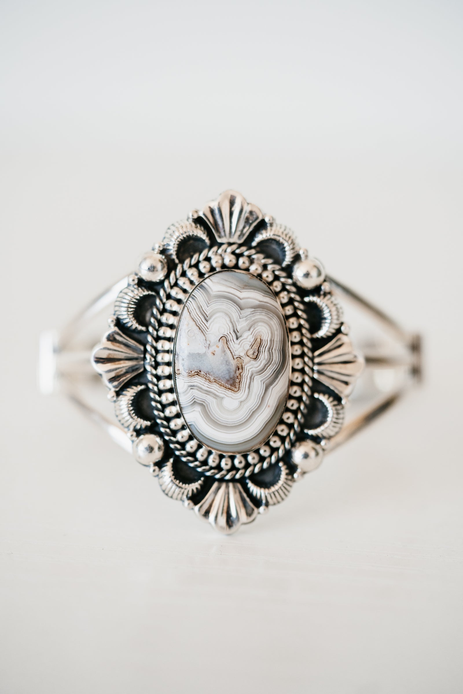 Jane Cuff | Crazy Lace Agate