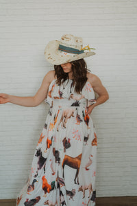 Farm Animal Dress - FINAL SALE
