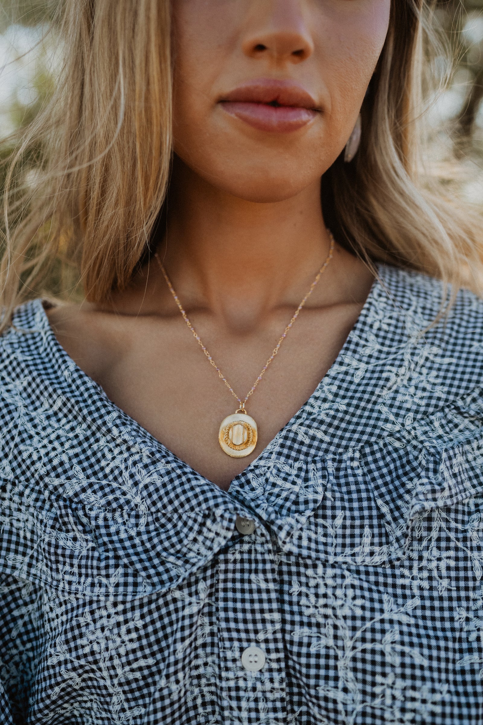 Pink Cowgirl Necklace