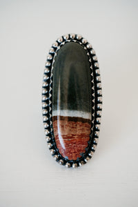 Shelly Ring | Polychrome Jasper