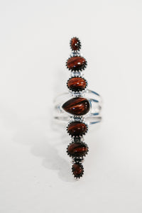 Salihah Ring | Red Tiger's Eye