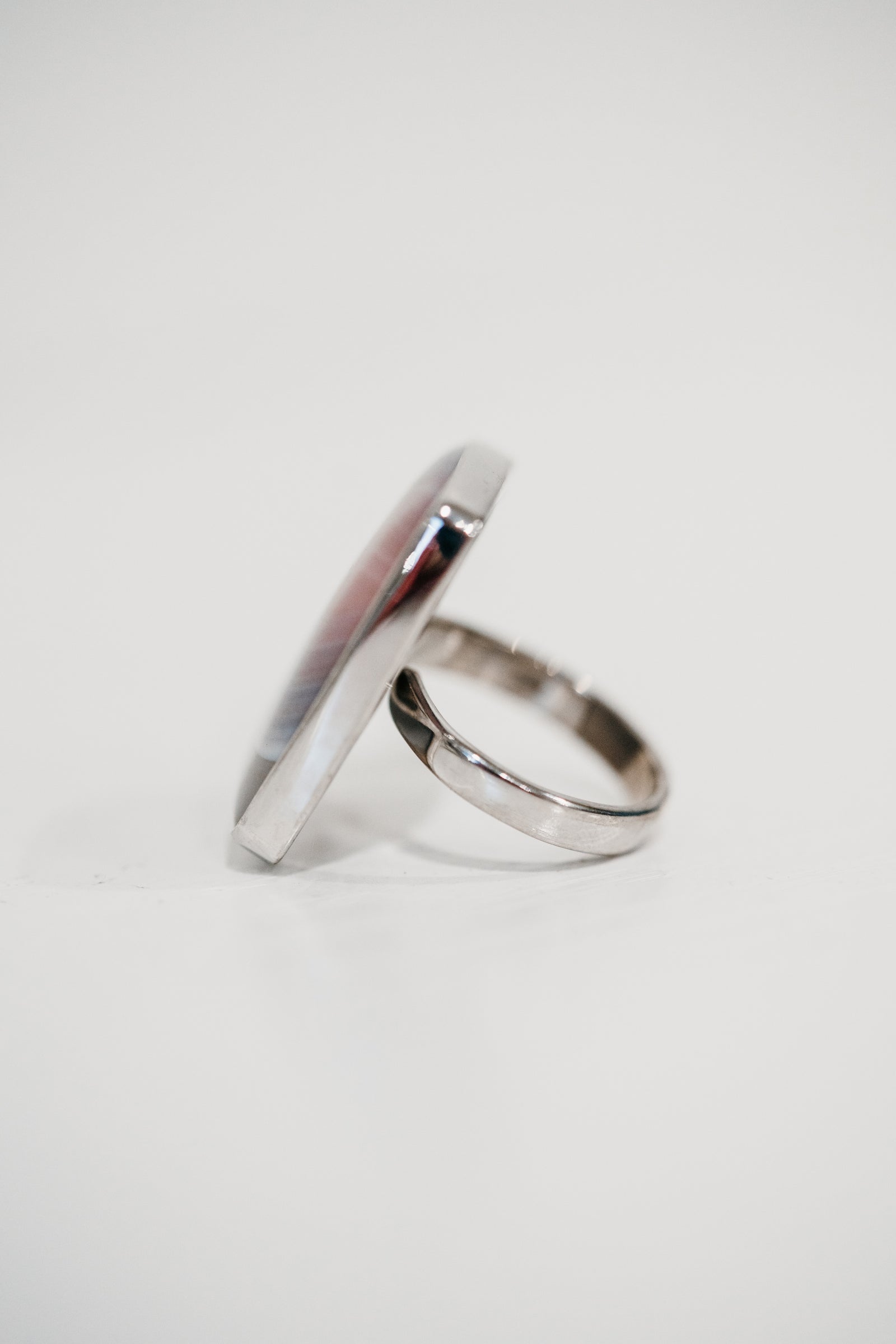 Farley Ring | Red Botswana Agate