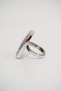 Farley Ring | Red Botswana Agate