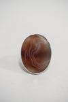 Farley Ring | Red Botswana Agate