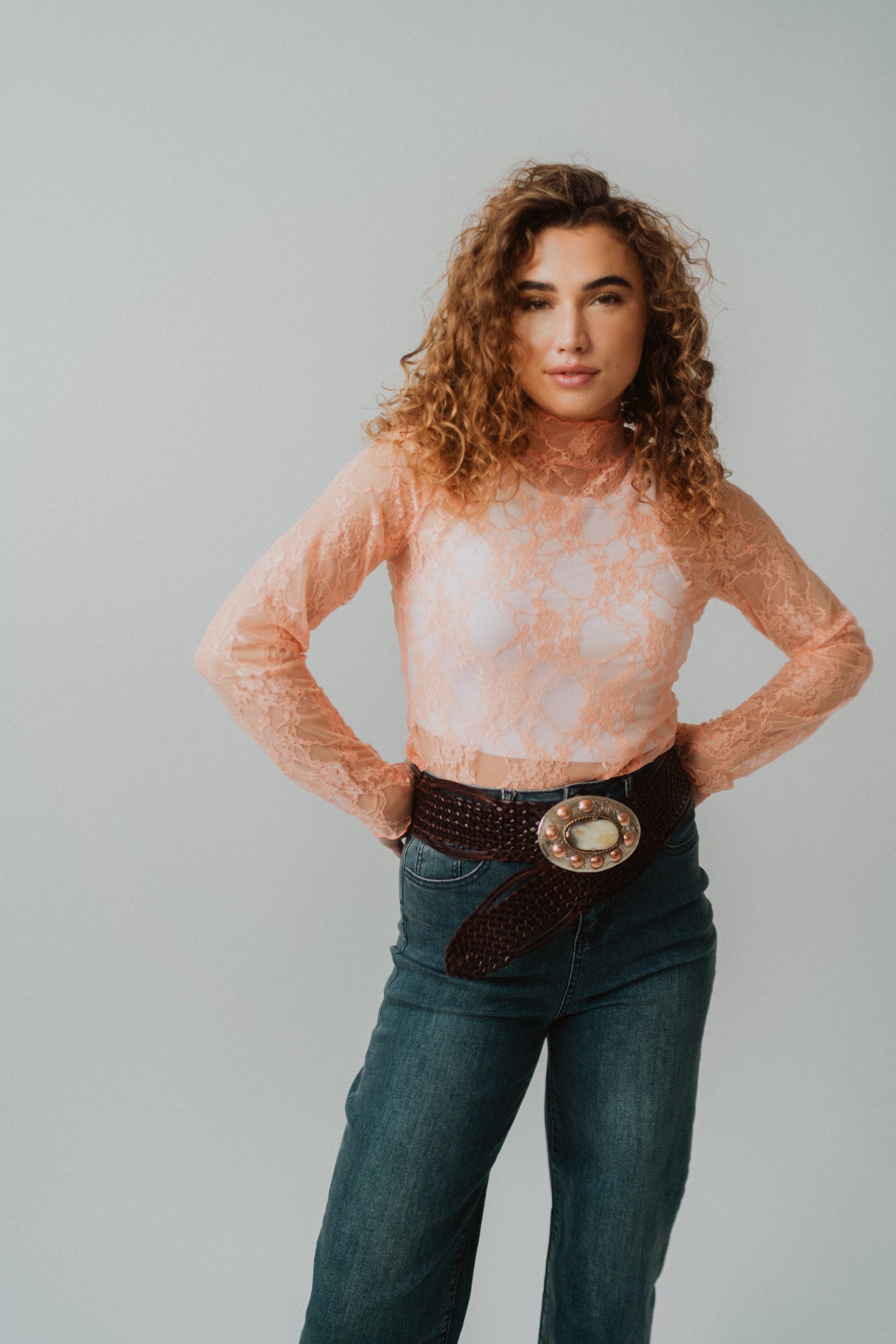 Mary Beth Lace Top | Extended Sizing